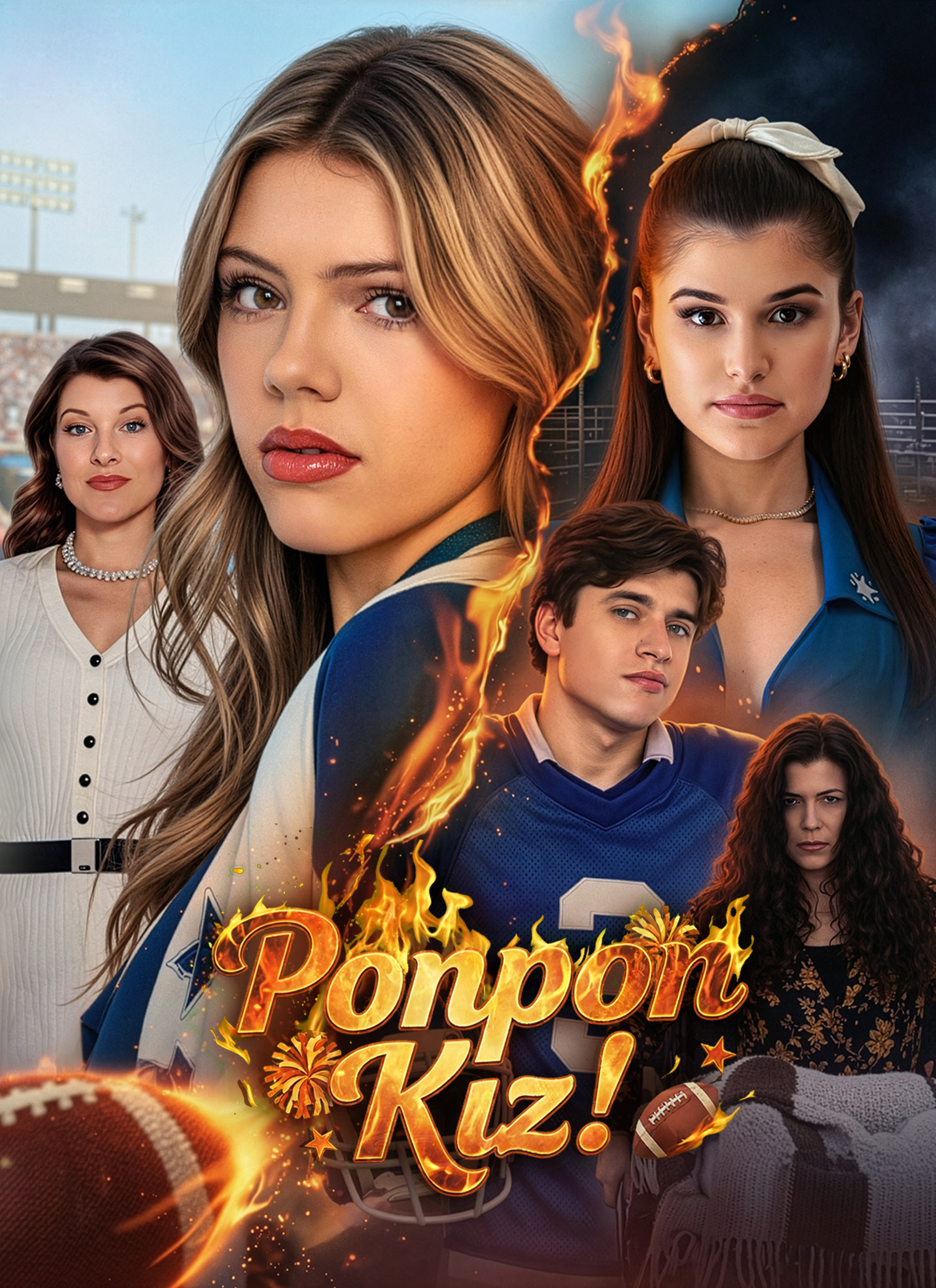 [Dublajlı]Ponpon Kız!